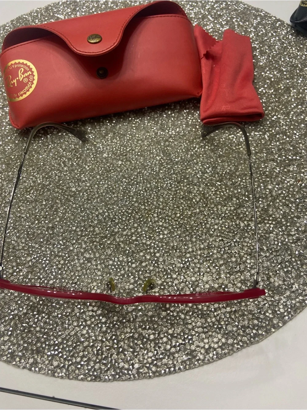 Ray-Ban girls light ray magenta pink prescription eyeglass frames